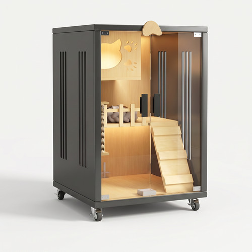 Cattery cat kitty enclosure - kitty,