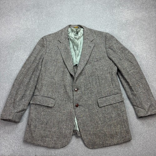 Harris tweed jacket adult 46r - tweed,