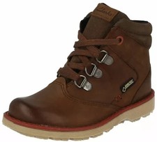 Clarks Day Hi Gtx Jnr Brown