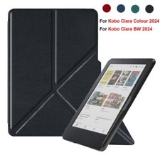 Multi-folding Stand e-Reader Case for Rakuten Kobo Clara Colour BW 2025