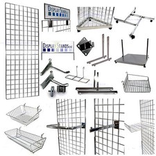 Grid Panel Shop Display - Gridwall Accessories & Hooks (E3ML2)
