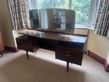 Vintage Mid Century G Plan E Gomme “Librenza” Tola Dressing Table Desk 1960s Old