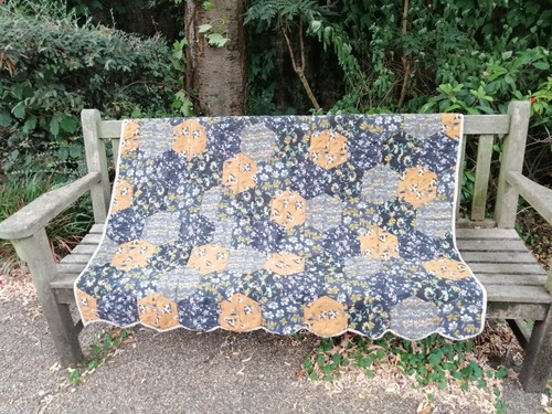 Patchwork quilt blanket - , throw