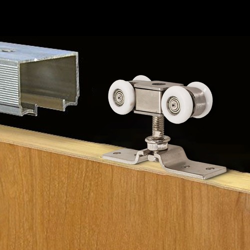 Silent and sturdy sliding door - and,