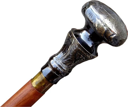 Antique brass watson head - antique,