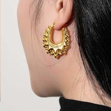 9ct Gold Filled  Hoop Earrings