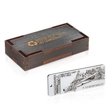 Handcrafted in Ukraine from Repurposed Material, Engraved Metal Keychain