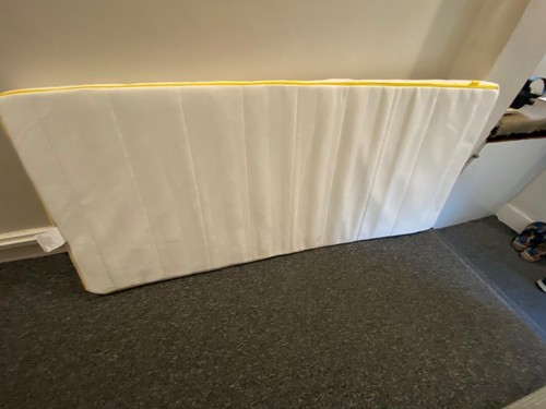 White ikea kritter bed frame - white,