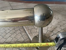 Brass Foot Rail 2" Vintage