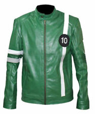 Ben 10 Ryan Kelley Ben Tennyson Green Leather Jacket