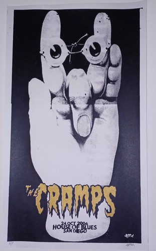 The cramps gig poster - the,