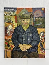 Asian Inspired Canvas Oil Painting of Van Gogh