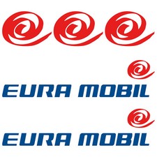 Eura Mobil XL sticker decal motorhome camper caravan 5 pieces pcs
