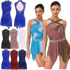 UK Women's Lyrical Dance Dress