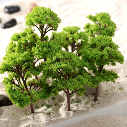 10pcs 12cm trees model garden - 12cm,