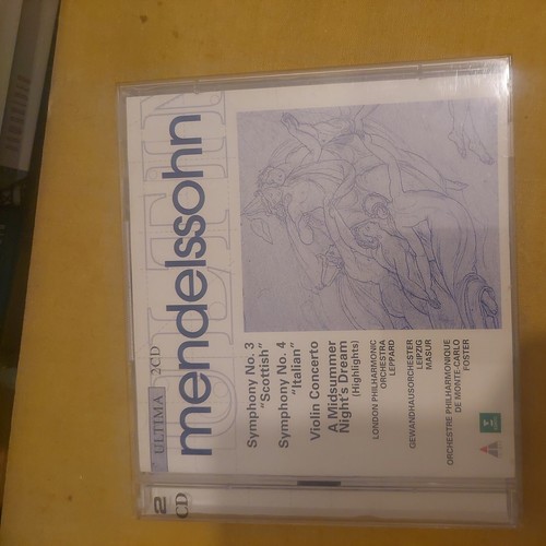 Mendelssohn symphony - cd,