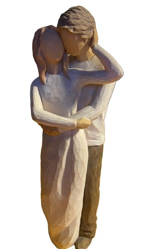 Willow tree together - willow, figurine