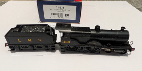 Bachmann 931 lms black - oo,