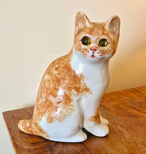 Winstanley ceramic pottery - ceramic, cat