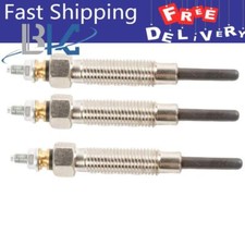 3pcs PJ7415544 Glow Plugs Set for Mitsubishi Engine Volvo EC25 EC30 Excavator