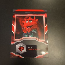 TAZ MASCOTS CARDIFF DEVILS SERIES 1 25/26 HOCKEY  CARD