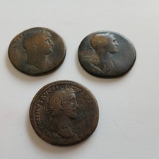 Lot Of Roman Sestertius 