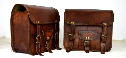 Bag leather motorcycle saddle - motorcycle,