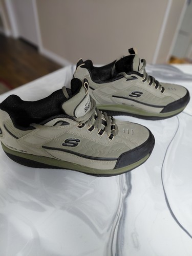 Mens leather sketchers shape - mens,