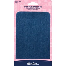Hemline Iron-On Patches For