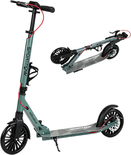 Foldable kick scooter height - kick,