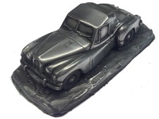 British classic Jowett Jupiter ref107 Pewter Effect 1.92 Scale model vehicle car