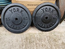 2 X 15 KGS YORK 'ONE-INCH'