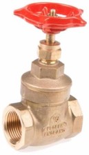 Pegler 3/4" Gate Valve, Solid