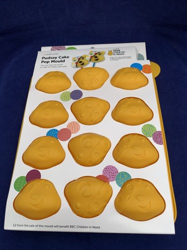 Pudsey cake pop - pop, mould