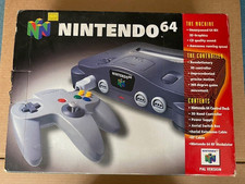 N64 CONSOLE BOXED WITH