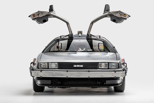 Back the future car - the,