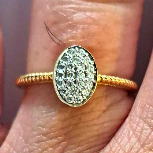 22ct indian gold oval - indian,