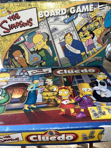 The simpsons cluedo - simpsons,