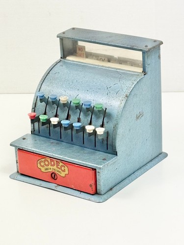 Vintage 1950s codeg tin - 1950s, toy