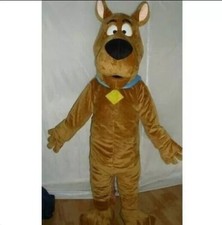 Scooby-doo Dog Brown Character Fancy Dress Cartoon Mascot Costume Adult Suit