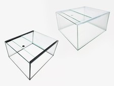 Terra-Natural Kallax Aquarium Glass Basin Rectangle Nano Shrimp 33x38x20 22 Color