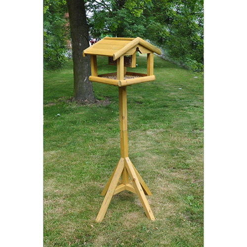 Bird table with - bird, in