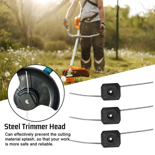 3pcs steel wire trimmer head - trimmer,