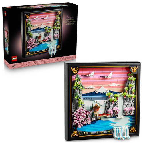 Lego art japanese cherry - art,
