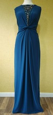 MONSOON dress sz 12 Teal Maxi