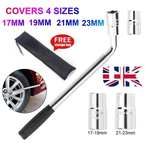 Extendable wheel brace wrench - wheel,