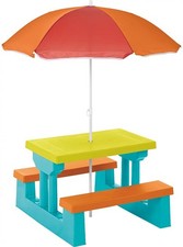 Kids Garden Table And Bench