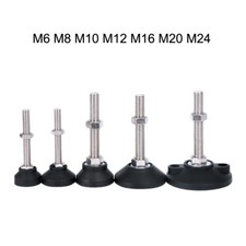 M6 M8 M10 M12 M16 Furniture Feet In Height Tilting Feet Adjustable Ø40mm-Ø100mm