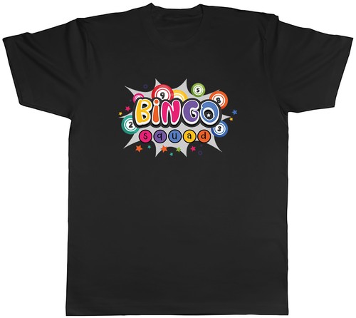 Bingo squad mens shirt - mens, t-shirt