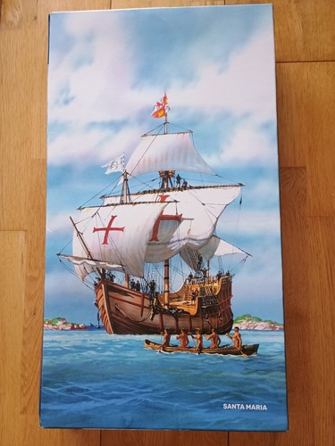 Heller santa maria model ship - santa,